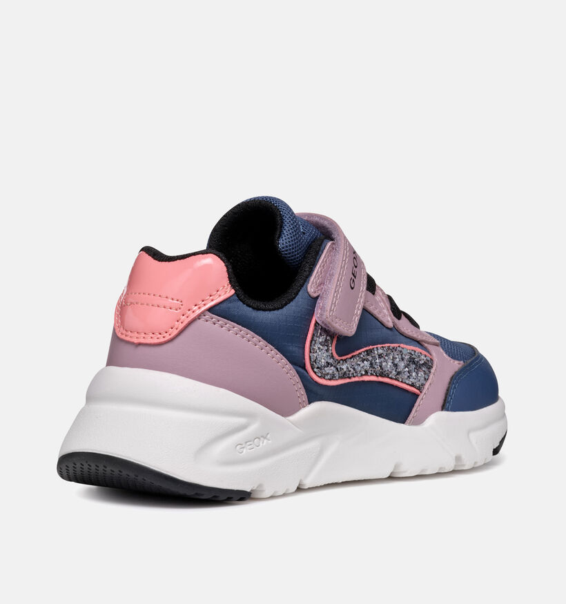 Geox Loftus Blauwe Sneakers voor meisjes (345960) - geschikt voor steunzolen