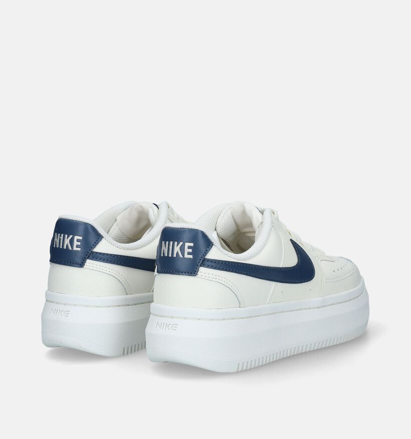 Nike Court Vision Alta Baskets en Blanc pour femmes (332414)