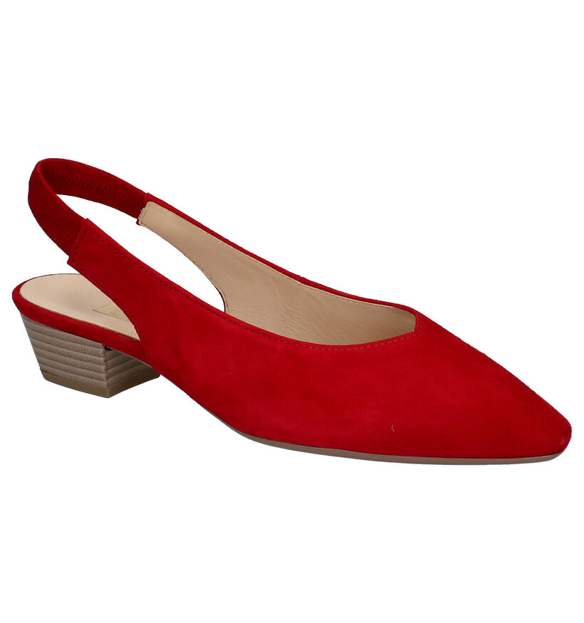 Gabor Blauwe Pumps in daim (271702)