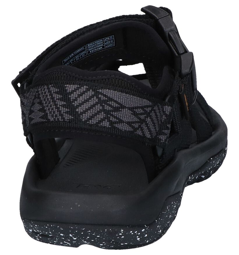 Teva Hurricane Sandales en Noir en textile (242704)