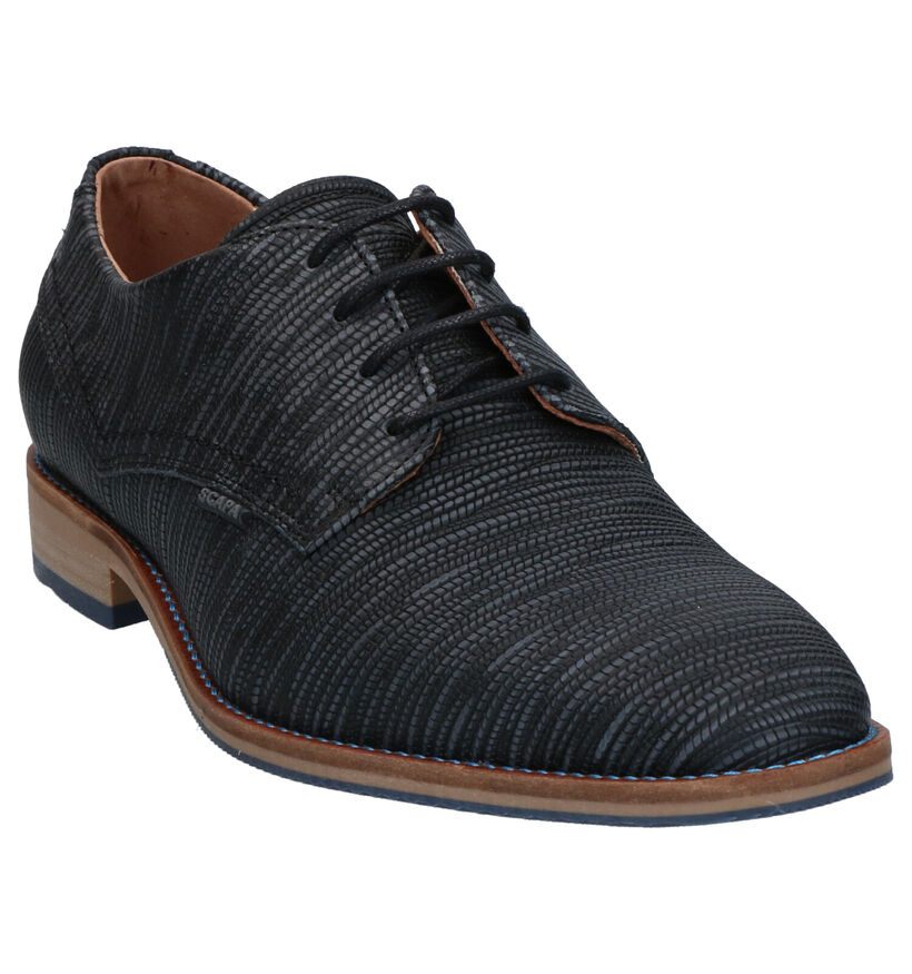 Scapa Chaussures habillées en Bleu foncé en cuir (270337)