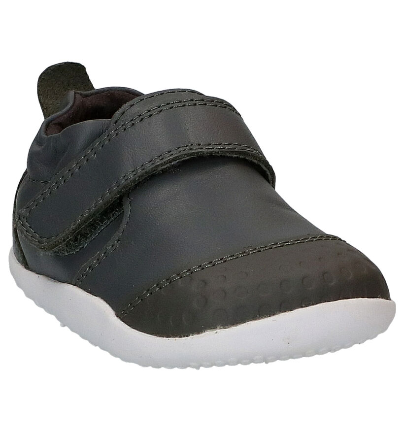 Bobux Go Explorer Chaussons pour bébé en Gris en cuir (280200)