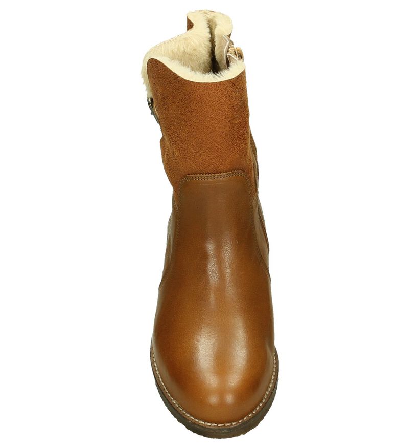 River Woods Bottes basses en Cognac en cuir (204699)