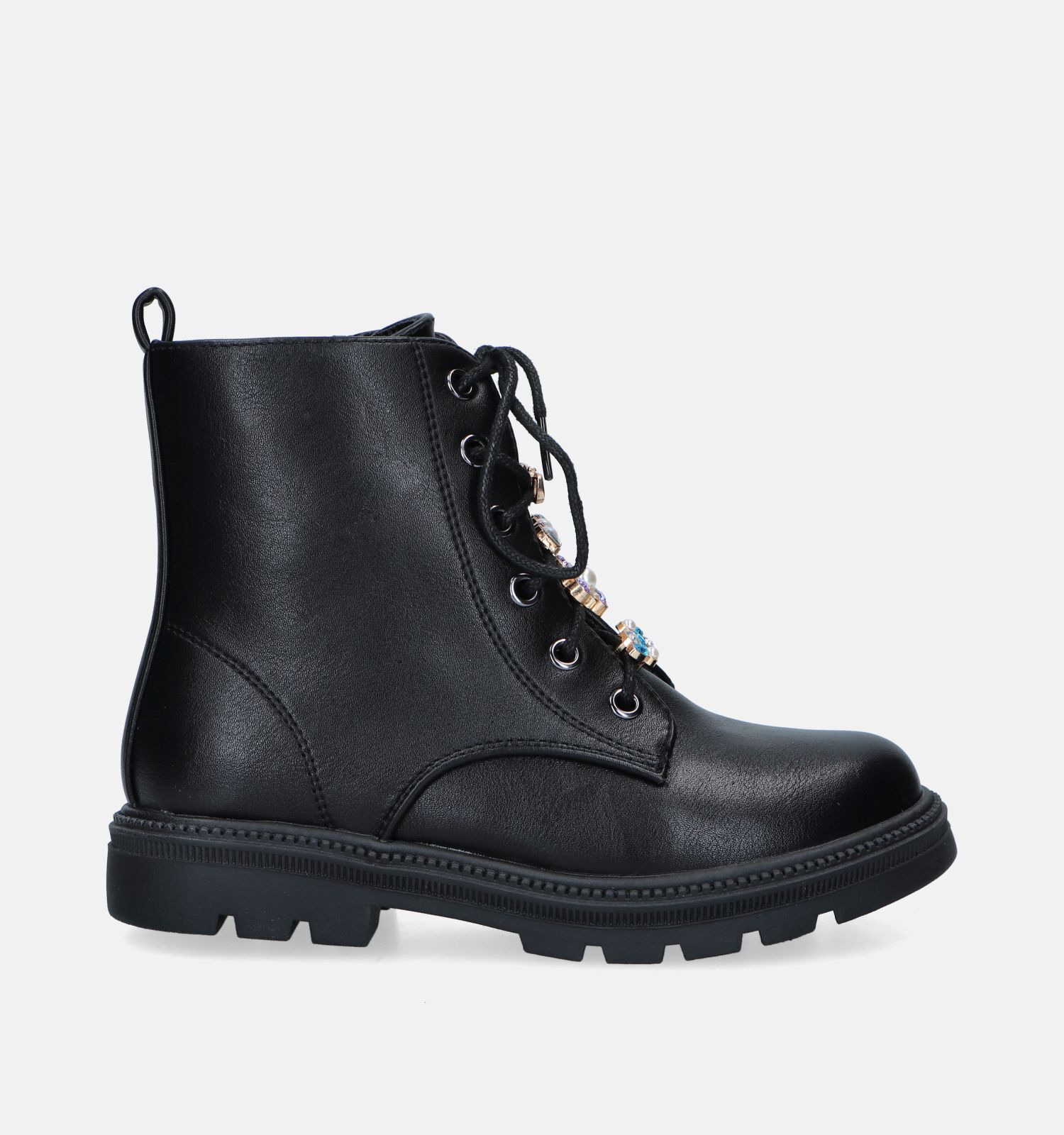 Milo Mila Zwarte Boots Meisjes Boots Online op TORFS.BE