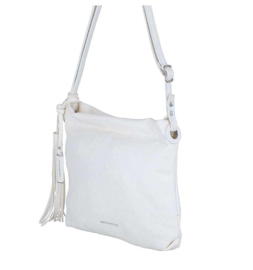 Emily & Noah Eliana Witte Crossbody Tas in kunstleer (291541)