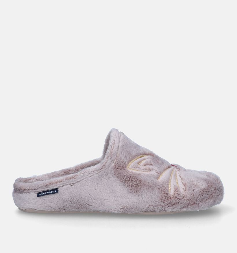 River Woods Ine Roze Pantoffels voor dames (329164)