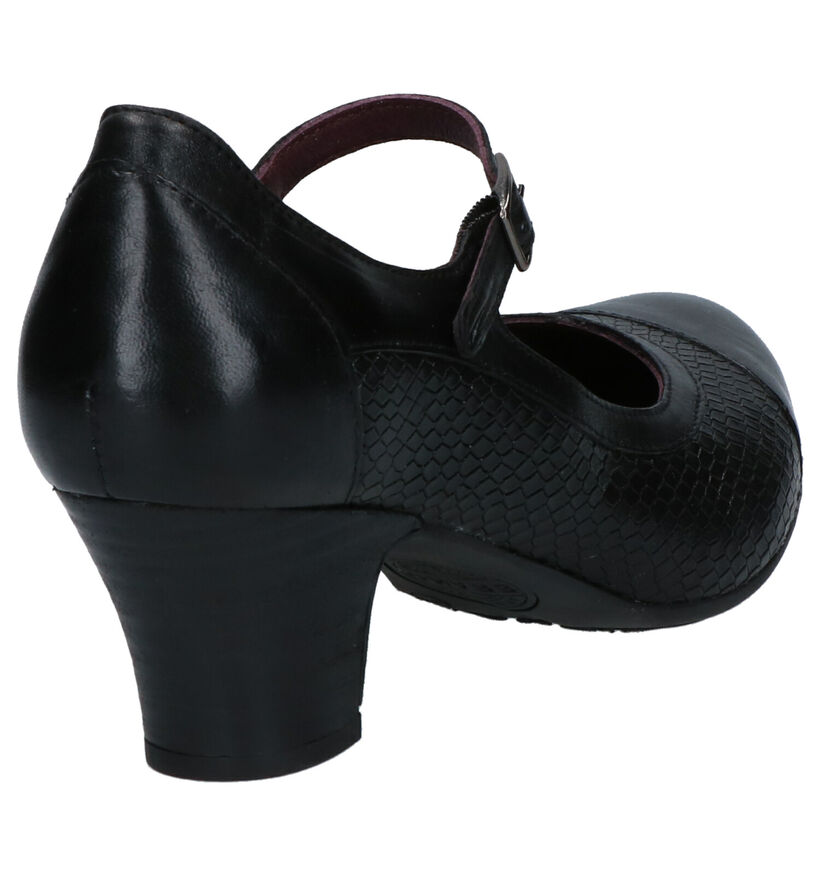 Brako Anatomics Escarpins à bride en Noir en cuir (261385)