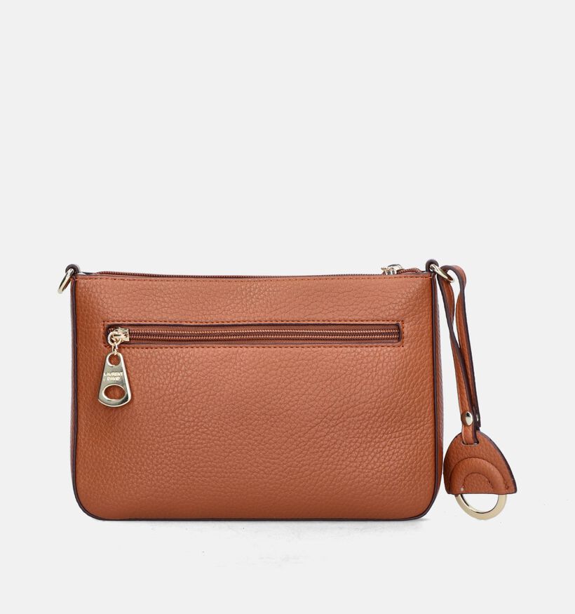 Laurent David Nos 006 Sac porté croisé en Cognac pour femmes (349818)