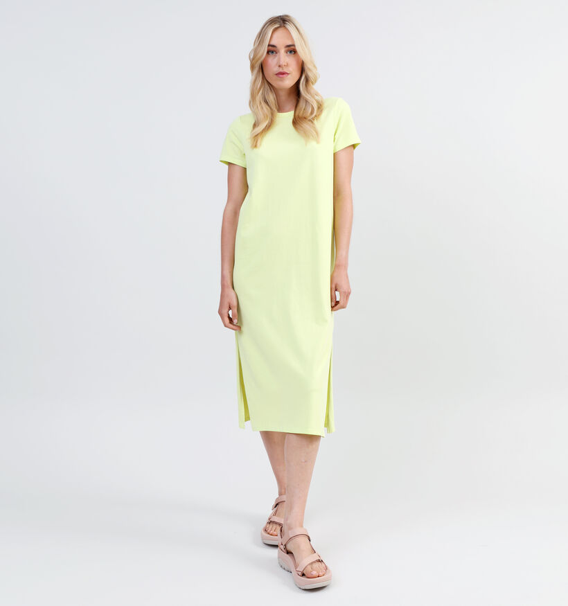 JDY Helle Groene Maxi T-shirt jurk (332044)