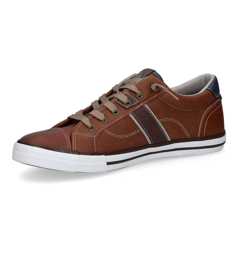 Mustang Slip-ons en Cognac pour hommes (303648)