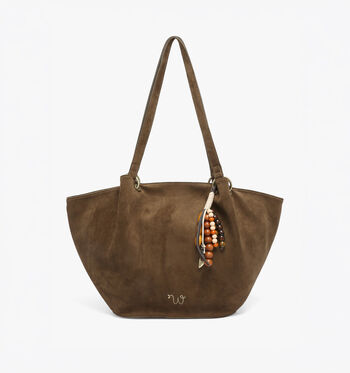 Woomen Cabas Marron/Vert