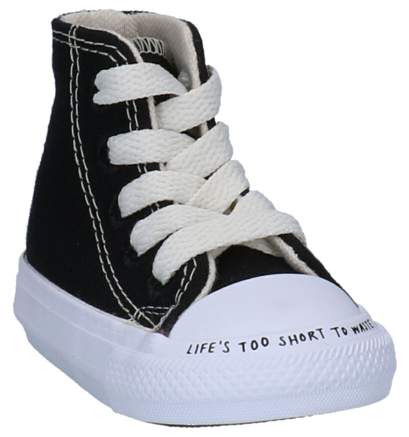 Converse All Star Renew Baskets en Noir en textile (253223)