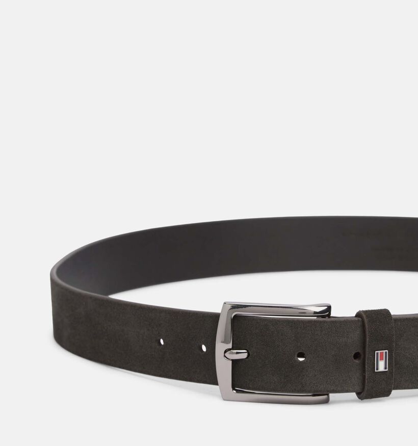 Tommy Hilfiger Denton 3.5 Suede Ceinture en Brun fonc&eacute; pour hommes (379518)