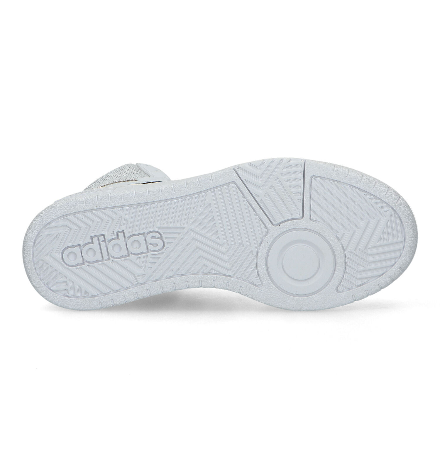 Adidas hoops 2.0 best sale sneakers wit dames