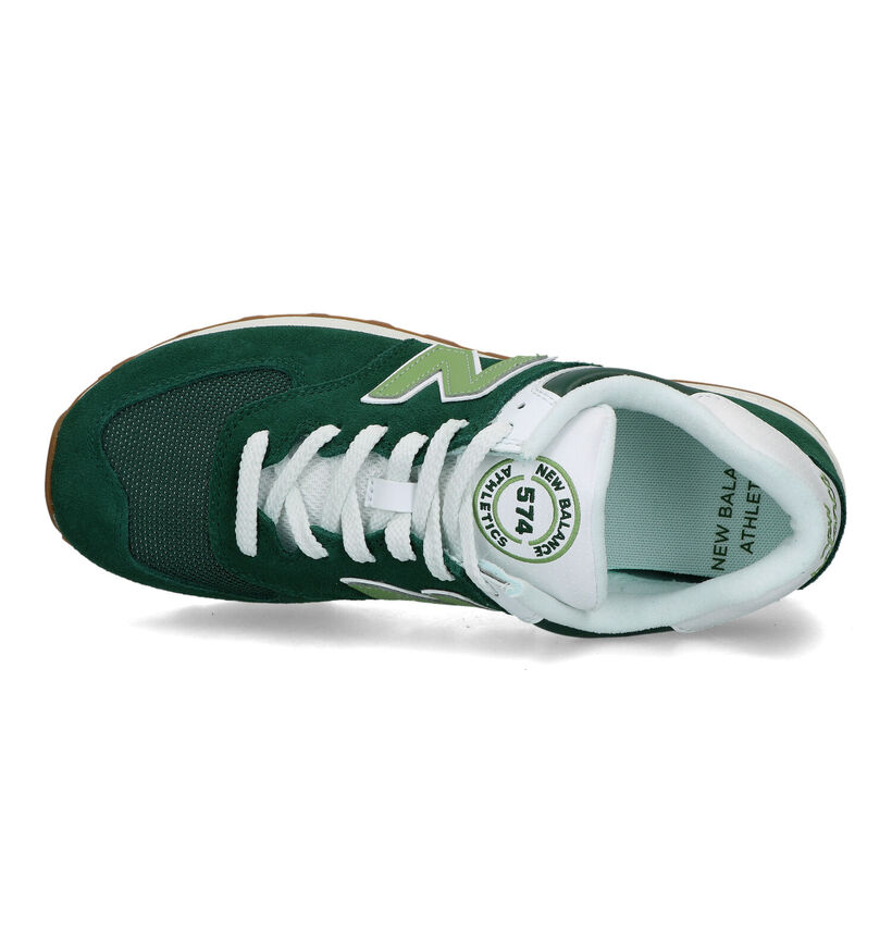 New Balance U 574 Groene Sneakers voor heren (319208) - geschikt voor steunzolen