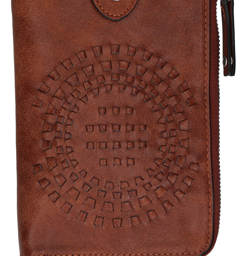 Suri Frey Cognac Crossbody Telefoontasje voor dames (327610)