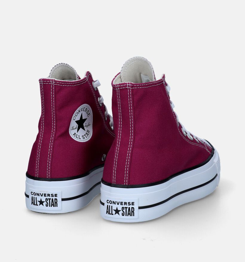 Converse CT All Star Lift Baskets en Rose pour femmes (332790)