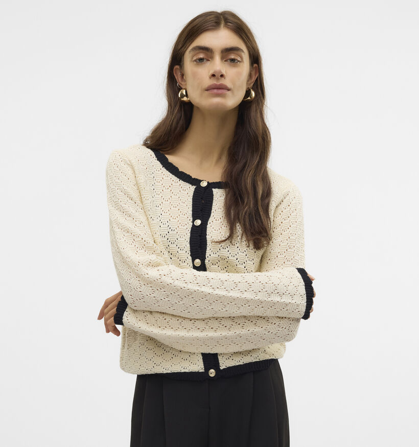 Vero Moda Jackie Beige Cardigan voor dames (352172)