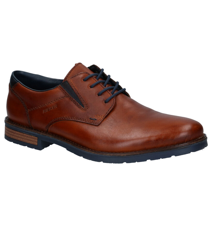 Rieker Cognac Veterschoenen voor heren (327936)