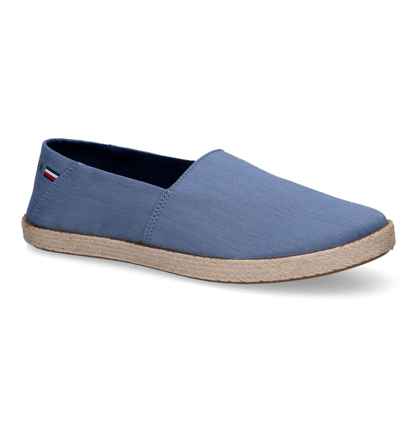 Tommy Hilfiger Recycled Chambray Espadrilles en Bleu pour hommes (304042)