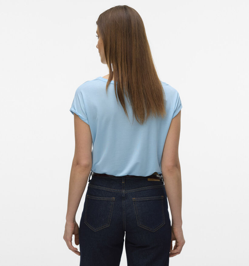 Vero Moda Ava Blauw Basic T-shirt voor dames (352195)