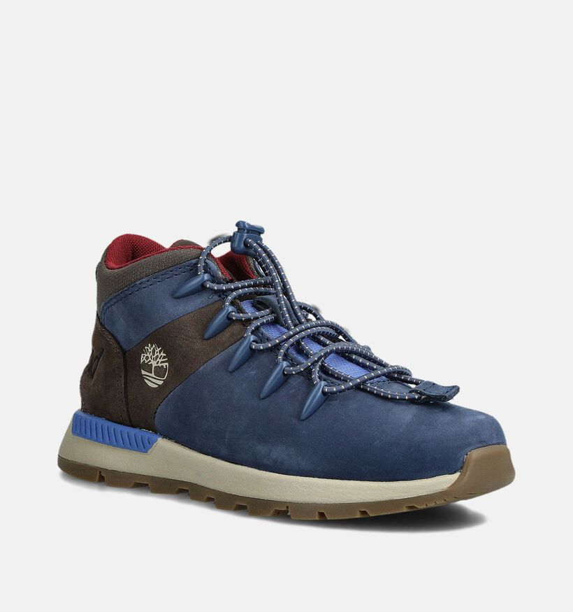 Timberland Sprint Tracker Bottines robustes en Bleu pour filles, garçons (360001) - pour semelles orthopédiques