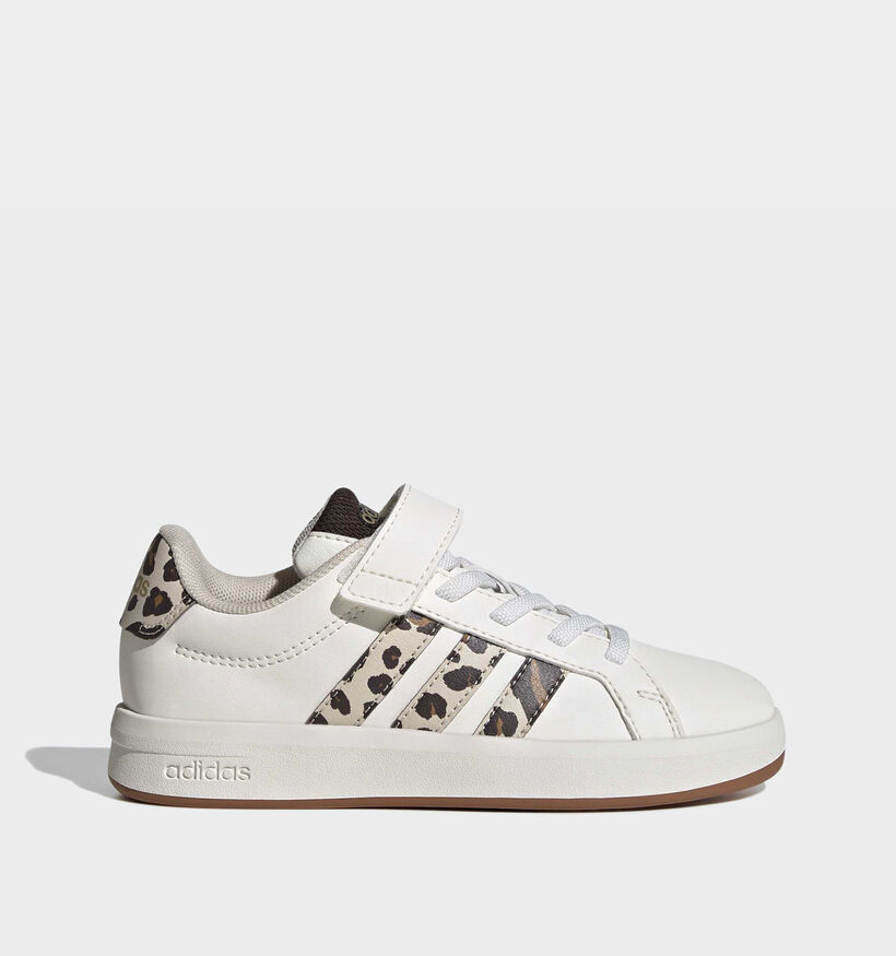 adidas Grand Court 3.0 Witte Sneakers voor meisjes (380822)
