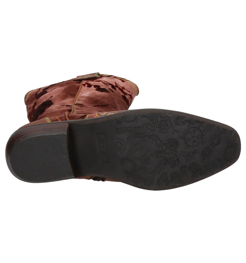 Laura Vita Cognac Laarzen in leer (261501)