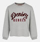 The Shirt Project Denim Rebels Grijze Sweater voor dames (381896)