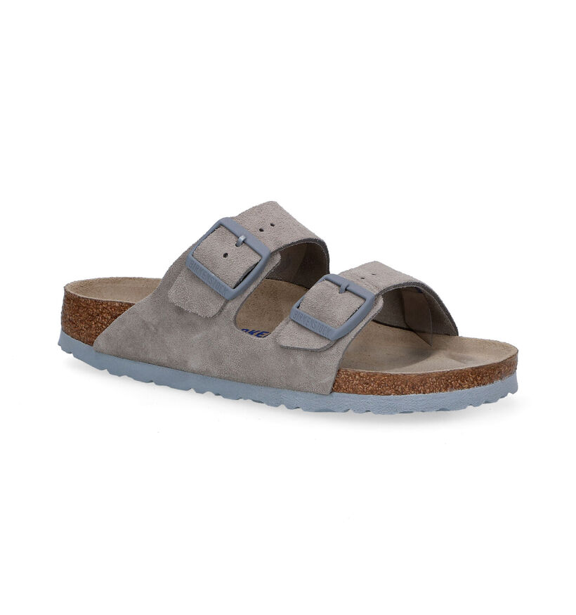 Birkenstock Arizona Nu-pieds en Mauve pour femmes (322541)