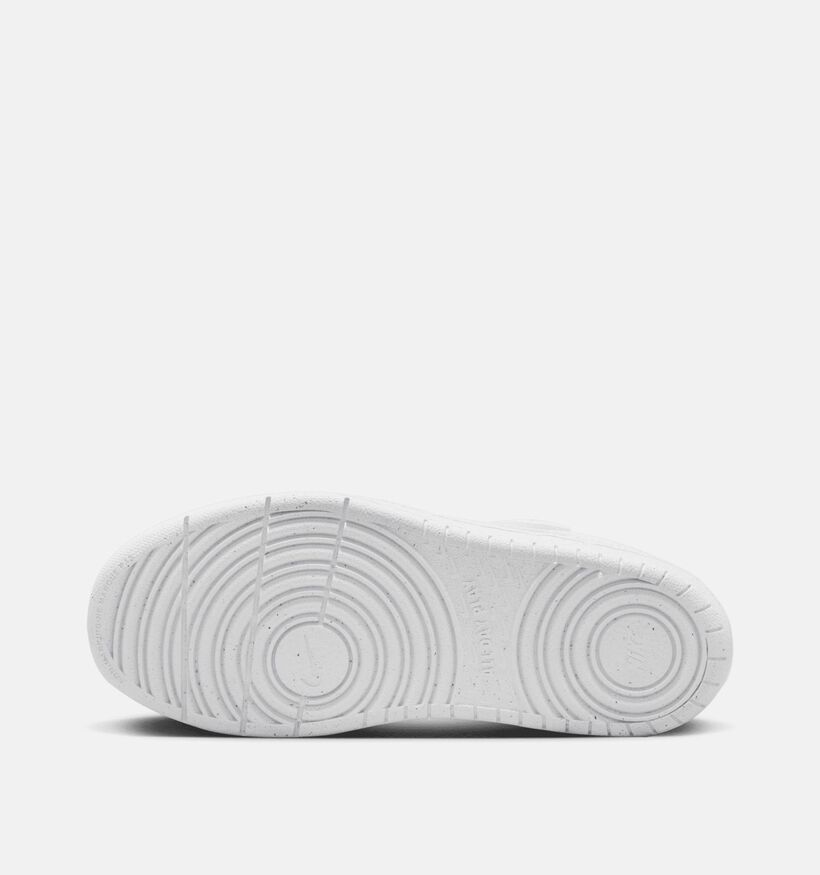 Nike Court Borough Witte Sneakers voor jongens, meisjes (367320) - geschikt voor steunzolen