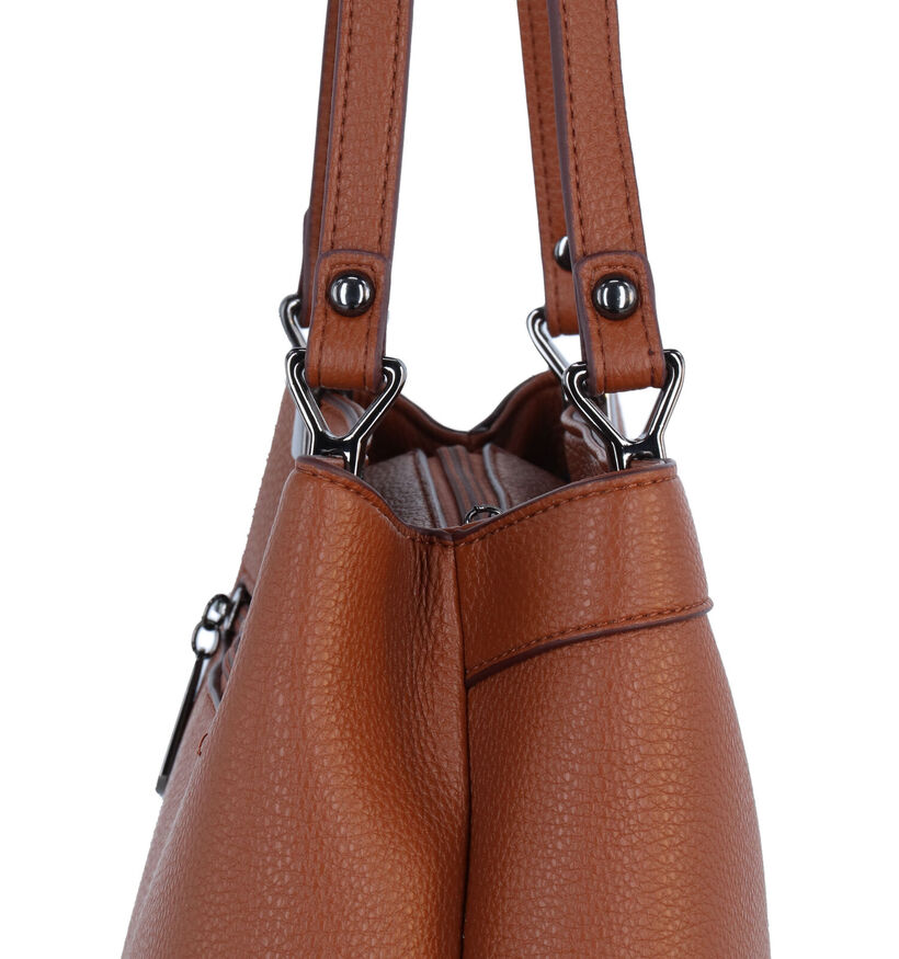 Laurent David Cognac Schoudertas voor dames (324306)