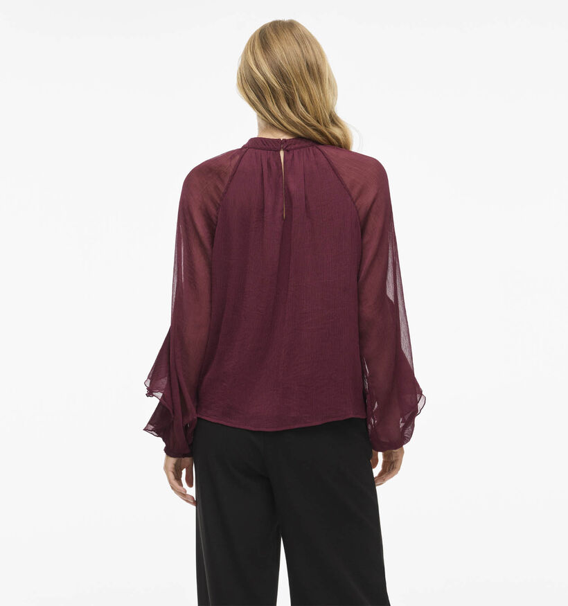 Vila Binna Bordeaux Blouse voor dames (365580)