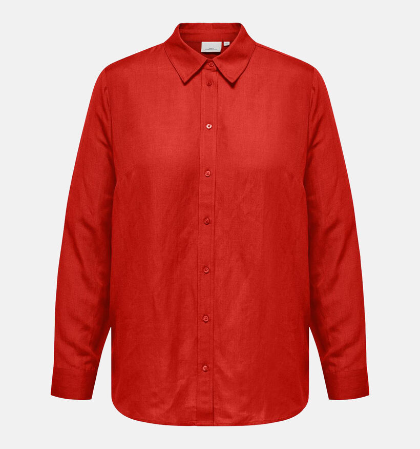 ONLY Carmakoma Siff Rood Hemd voor dames (343503)