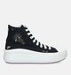 Converse Chuck Taylor AS Move Platform Baskets en Noir pour femmes (327855) - pour semelles orthopédiques