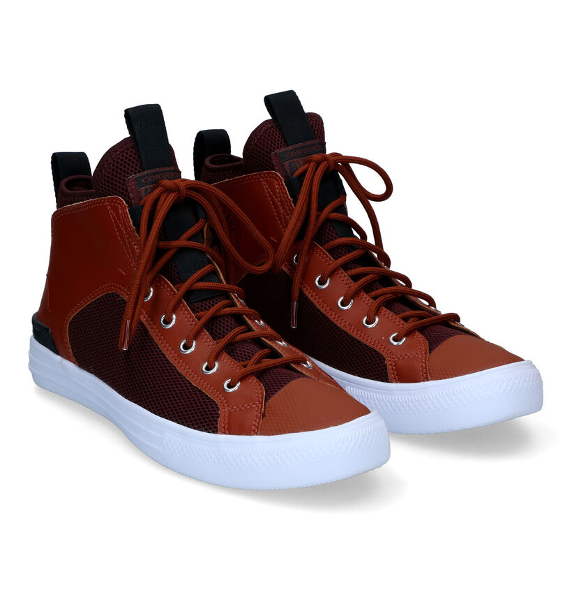Converse Chuck Taylor AS Ultra Mid Baskets en Congnac pour hommes (293722) - pour semelles orthopédiques