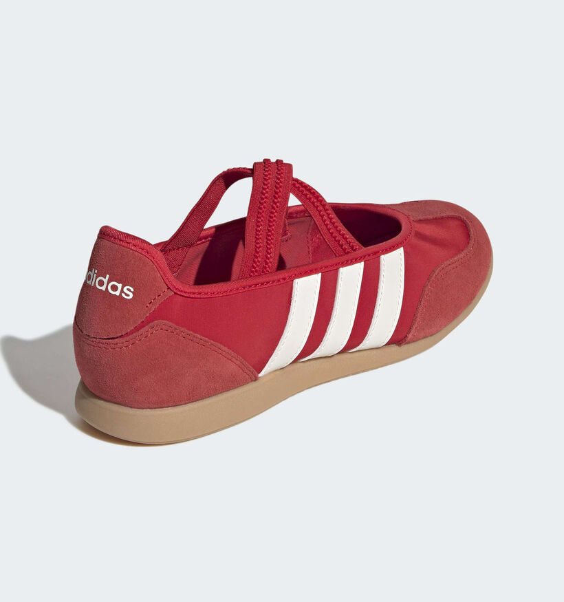 adidas Barreda Mary Jane Rode Ballerina voor dames (366826) - geschikt voor steunzolen