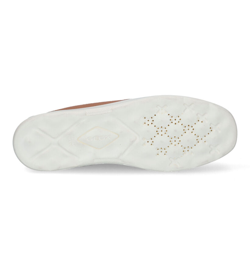 Geox Xand Mocassins en Cognac pour femmes (304452) - pour semelles orthopédiques