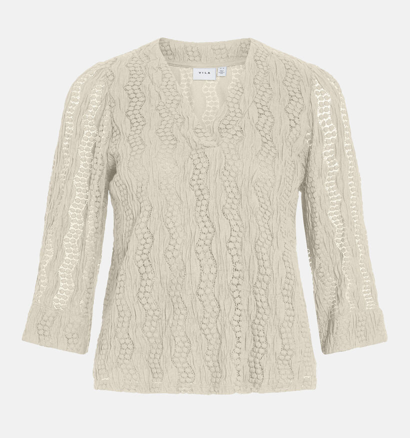 Vila Lumena Beige Blouse voor dames (353018)