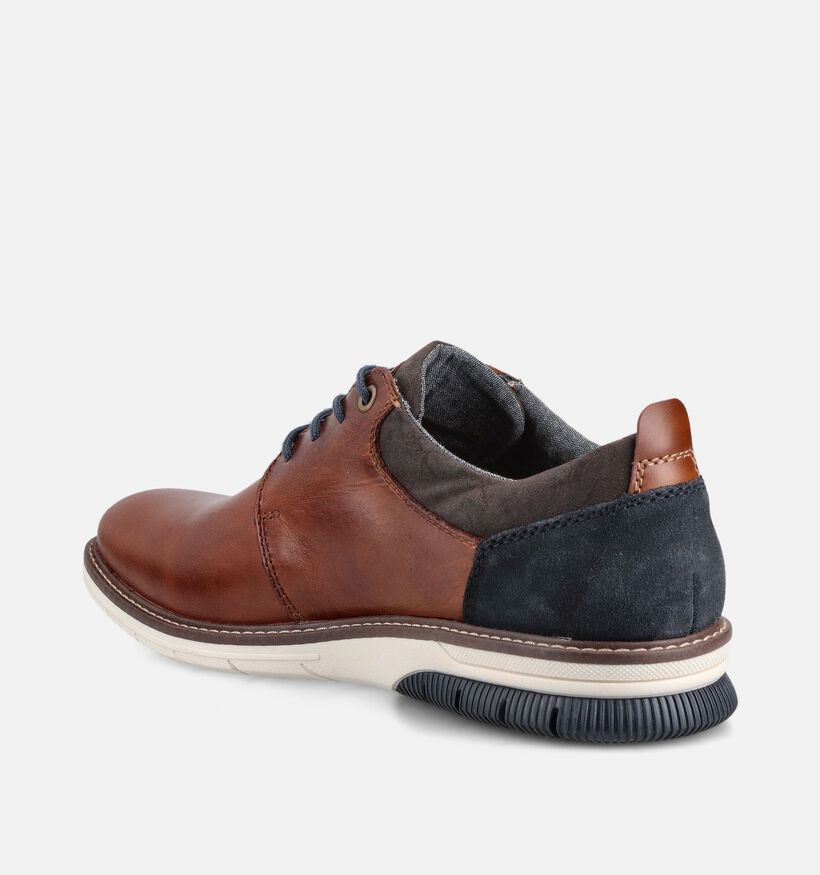 Rieker Bruine Veterschoenen voor heren (367580)