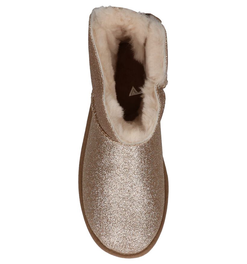 Gouden Boots UGG Mini Bailey in kunstleer (223596)