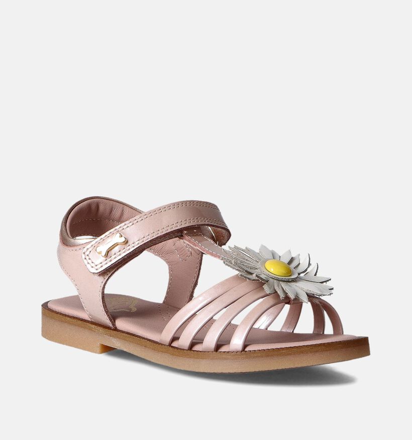 STONES and BONES Misel Sandales en Rose pour filles (352726)