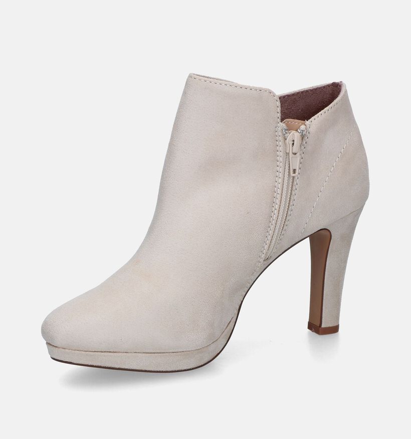 Signatur Bottines à talons en Beige pour femmes (321254)