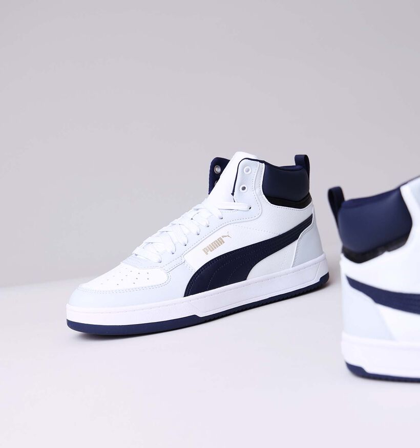 Puma Caven 2.0 Mid Witte Sneakers voor heren (334224) - geschikt voor steunzolen