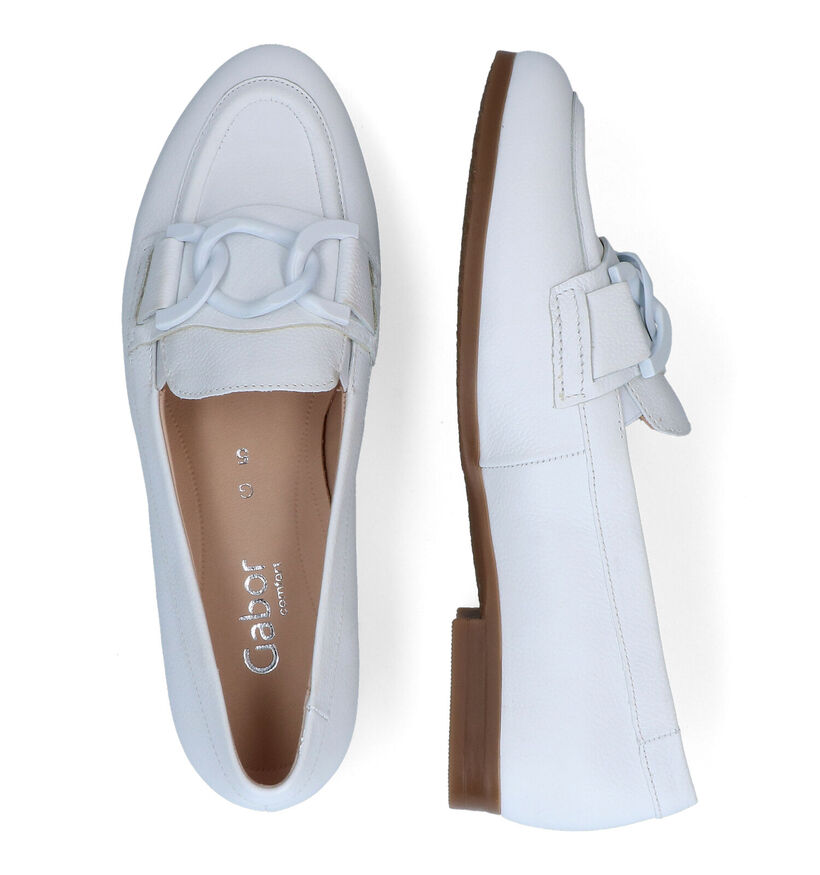 Gabor Loafers en Blanc pour femmes (306847)