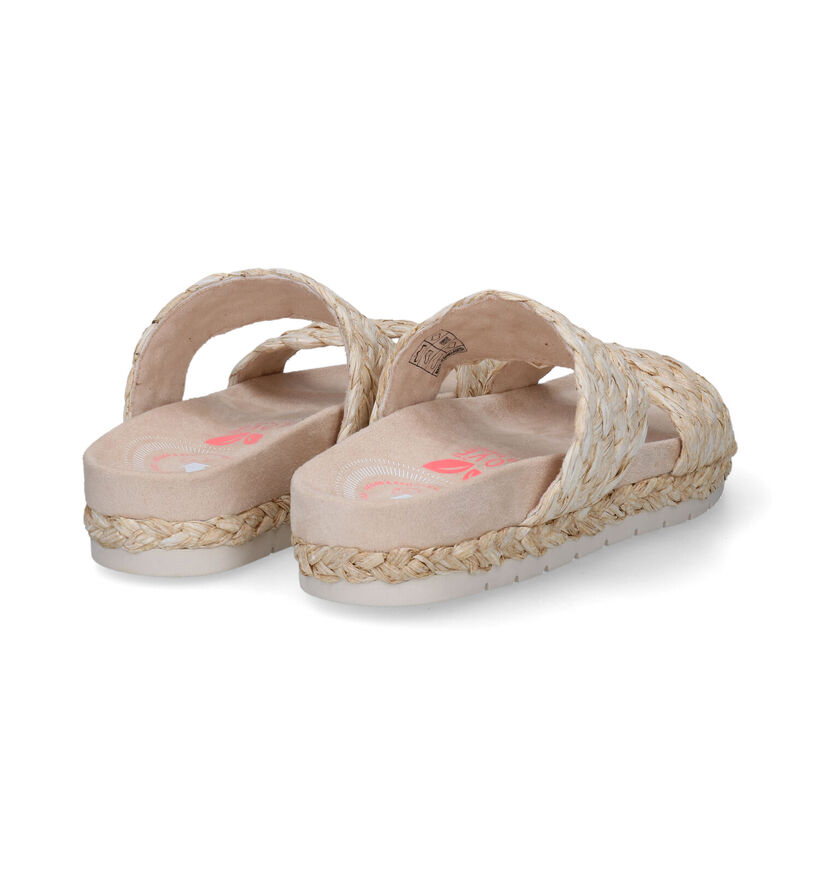 Love Our Planet Lisa Nu-pieds en Beige en synthétique (310521)