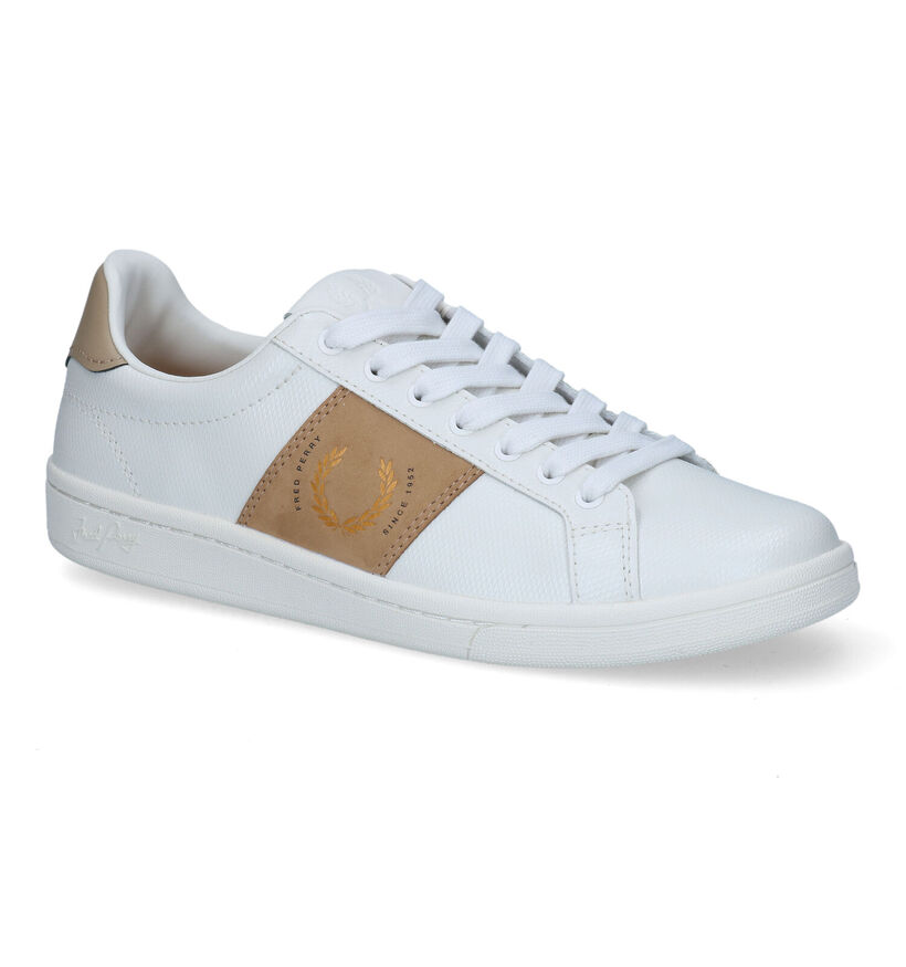 Fred Perry Spencer Chaussures à lacets en Blanc pour hommes (309469)