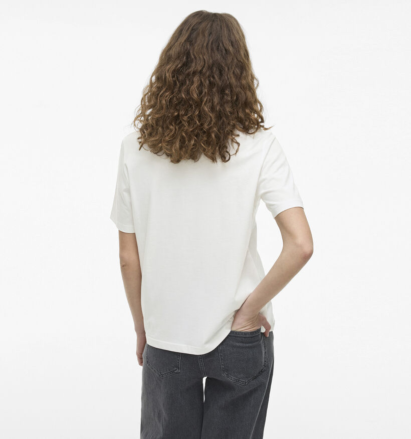 Vila Sybil Witte T-shirt voor dames (357336)