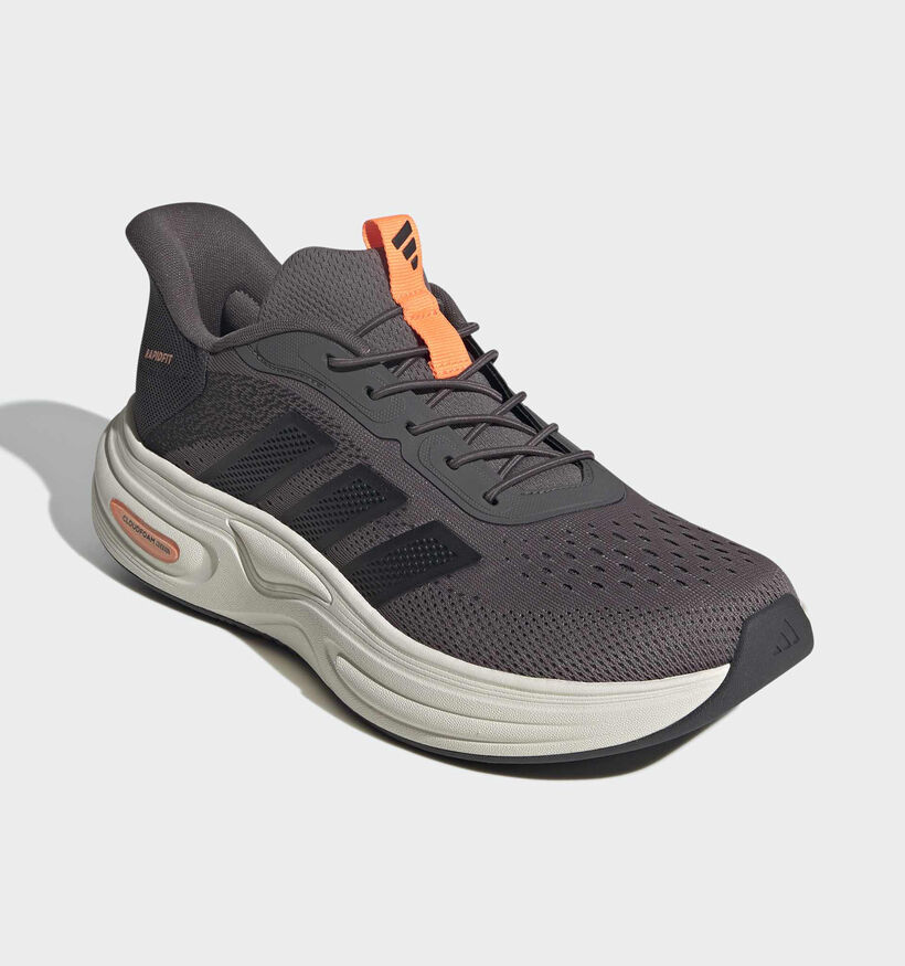 adidas Cloudfoam Cuxxion - RapidFit Donkergrijze Sneakers voor heren (372694) - geschikt voor steunzolen