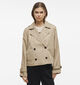 Vila Addison Beige Korte trenchcoat voor dames (351735)